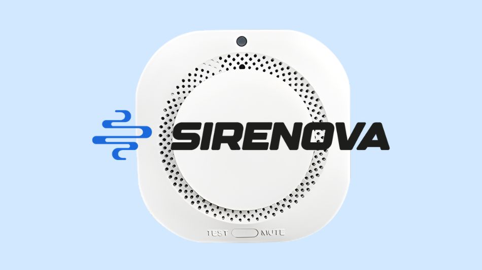 Sirenova smart smoke detector gadget